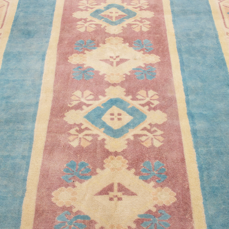 Vintage Turkish Hand-Knotted Rug - 5'  x 8' 2" (60" x 98") - K0092812