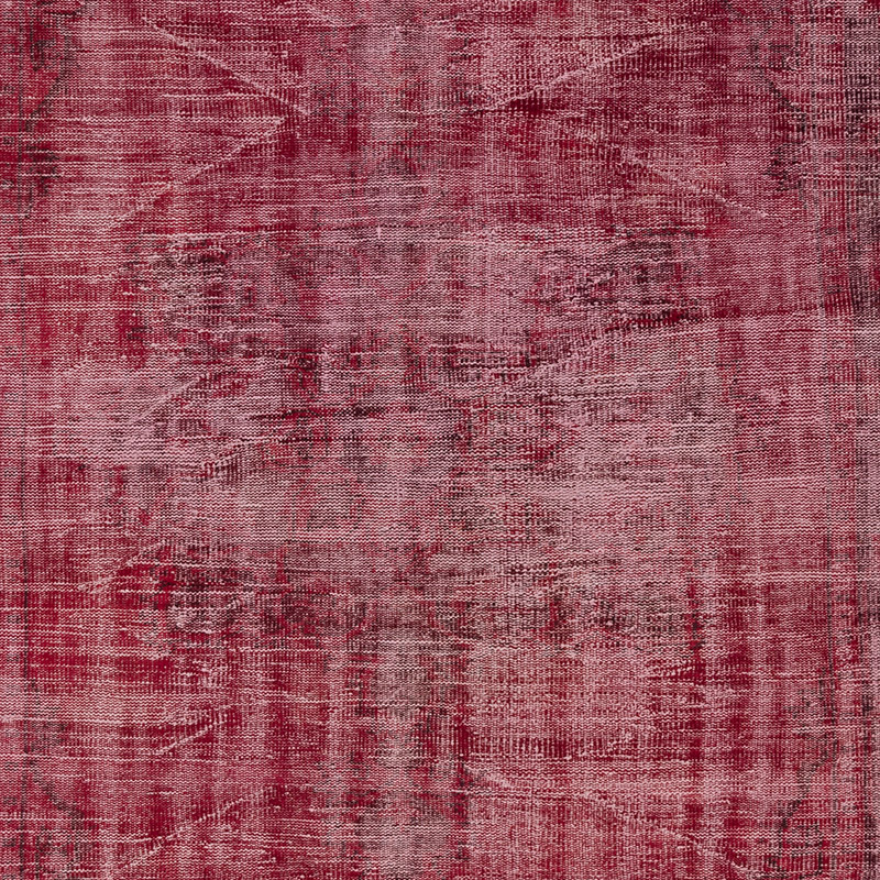 Over-dyed Vintage Hand-Knotted Turkish Rug - K0092817