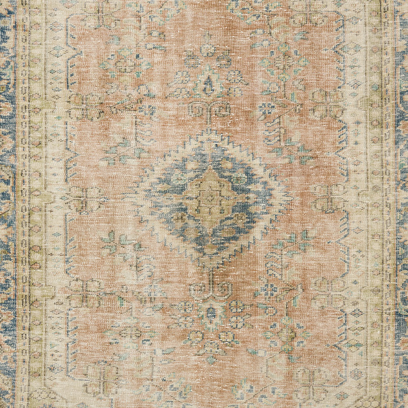 Vintage Turkish Hand-Knotted Rug - 6' 4" x 9' 8" (76" x 116") - K0092820