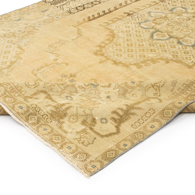 Alfombra Vintage Turca Anudada a Mano - 168 cm x 298 cm - K0092821