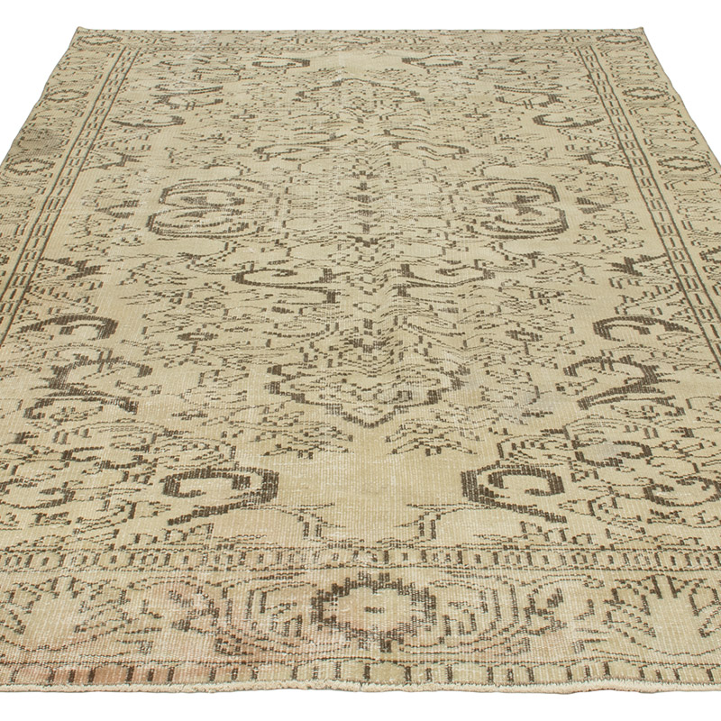 El Dokuma Vintage Halı - 171 cm x 276 cm - K0092822