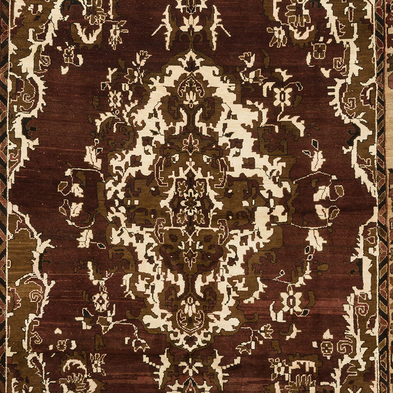 Alfombra Vintage Turca Anudada a Mano - 230 cm x 290 cm - K0092824