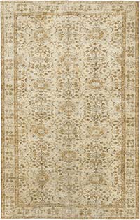 El Dokuma Vintage Halı - 165 cm x 258 cm