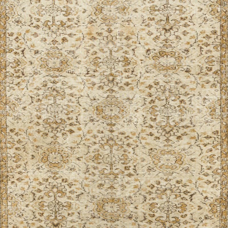 Alfombra Vintage Turca Anudada a Mano - 165 cm x 258 cm - K0092831