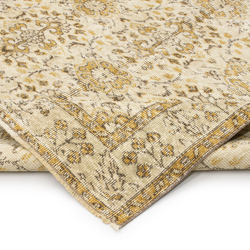 Alfombra Vintage Turca Anudada a Mano - 165 cm x 258 cm - K0092831