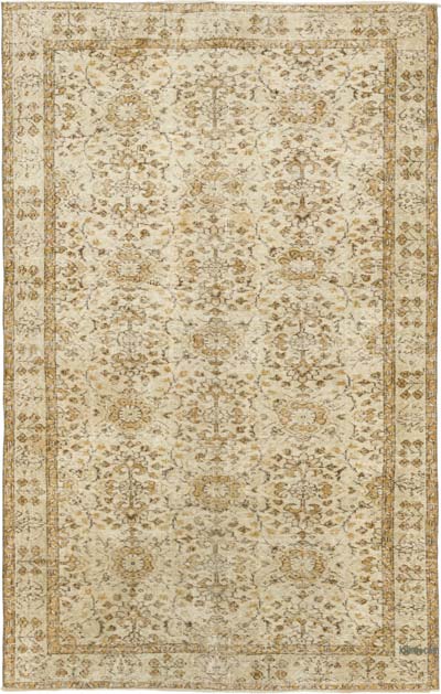 El Dokuma Vintage Halı - 165 cm x 258 cm