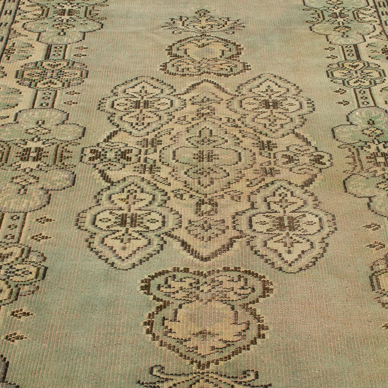 Alfombra Vintage Turca Anudada a Mano - 172 cm x 256 cm - K0092832