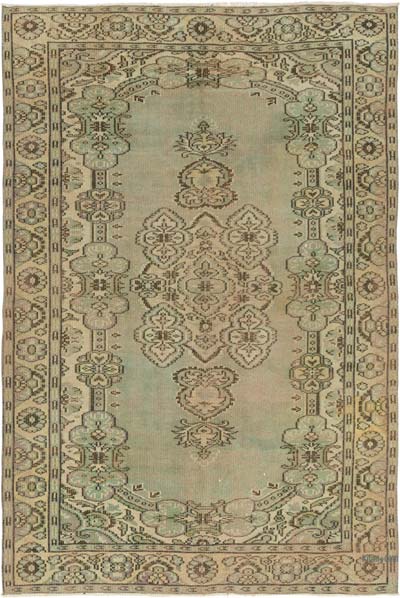 El Dokuma Vintage Halı - 172 cm x 256 cm