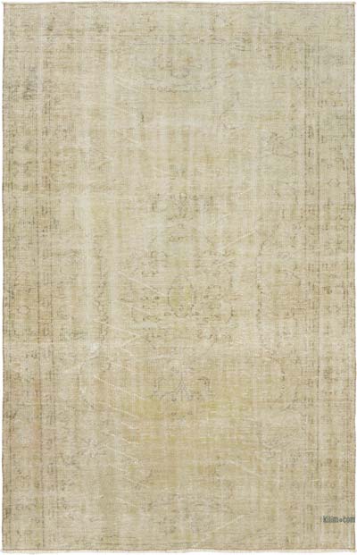 Vintage Turkish Hand-Knotted Rug - 5' 1" x 8'  (61" x 96")