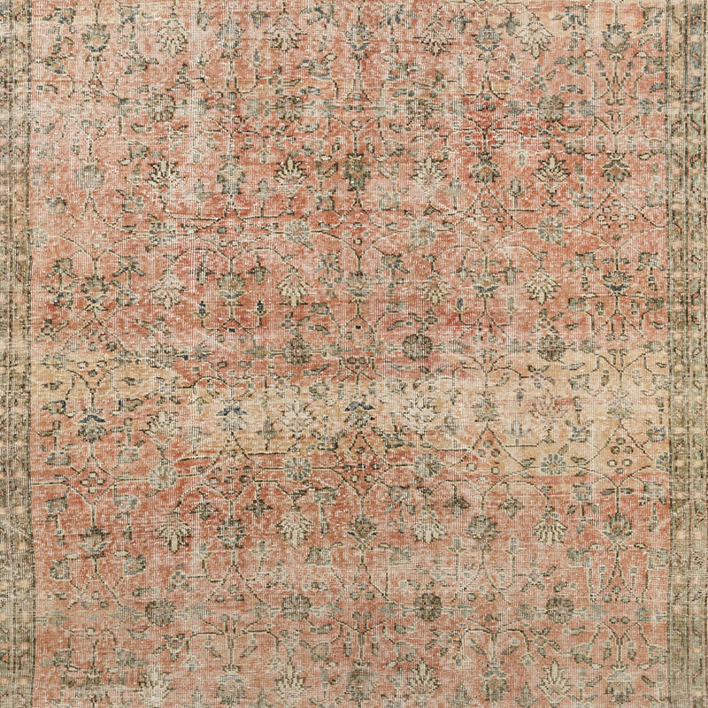 Alfombra Vintage Turca Anudada a Mano - 206 cm x 285 cm - K0092834