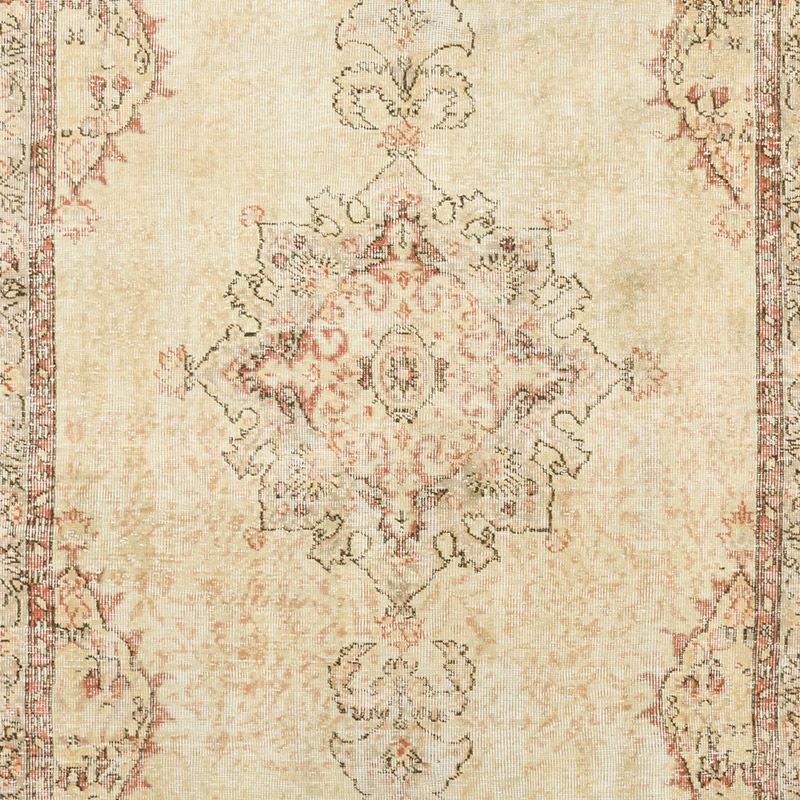 El Dokuma Vintage Halı - 163 cm x 279 cm - K0092836
