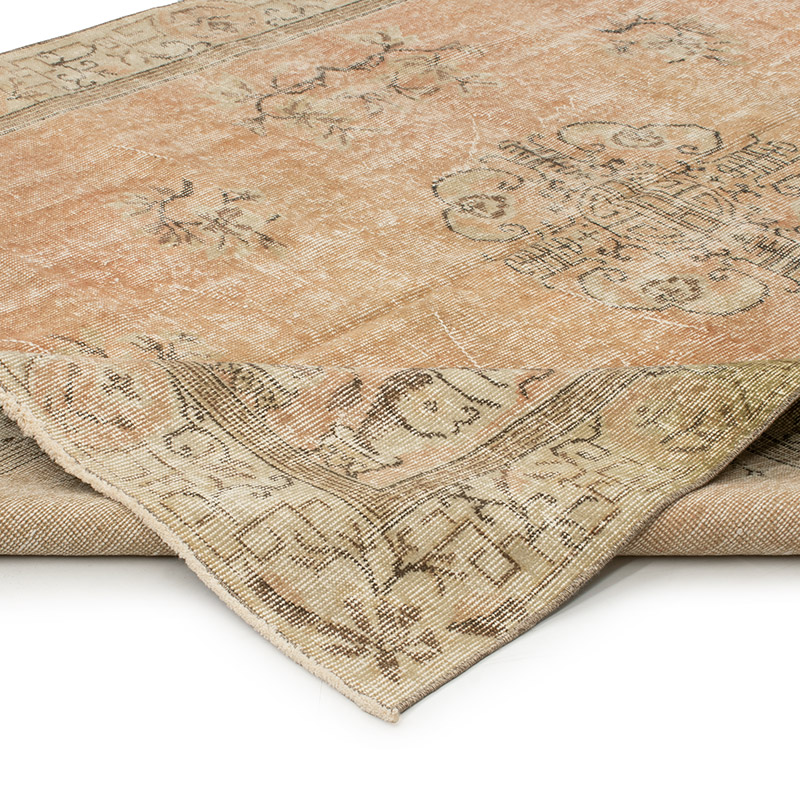 Vintage Turkish Hand-Knotted Rug - 5' 11" x 8' 6" (71" x 102") - K0092842