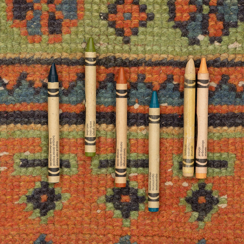 Pasillo Vintage Turco Anudado a Mano - 80 cm x 344 cm - K0092844