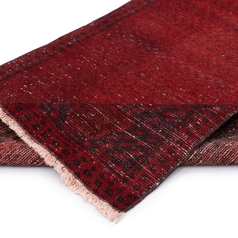 Boyalı El Dokuma Vintage Halı - 85 cm x 193 cm - K0092845