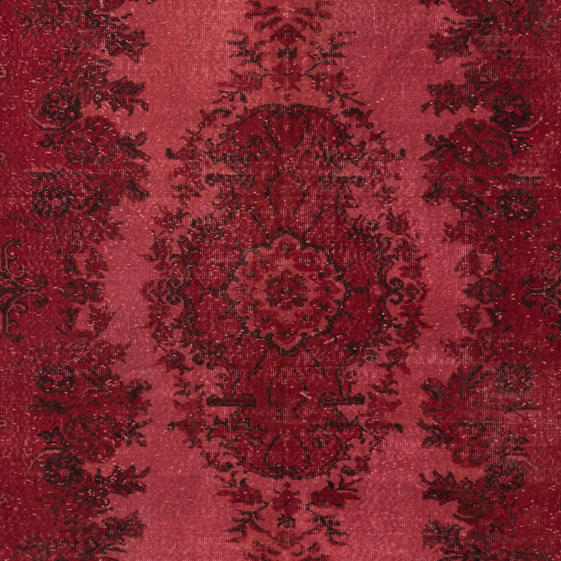 Alfombra Turca Vintage Sobre-teñida - 188 cm x 280 cm - K0092846