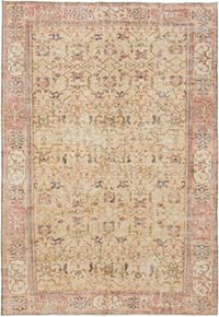 Vintage Turkish Hand-Knotted Rug - 7' 1" x 10' 2" (85" x 122")
