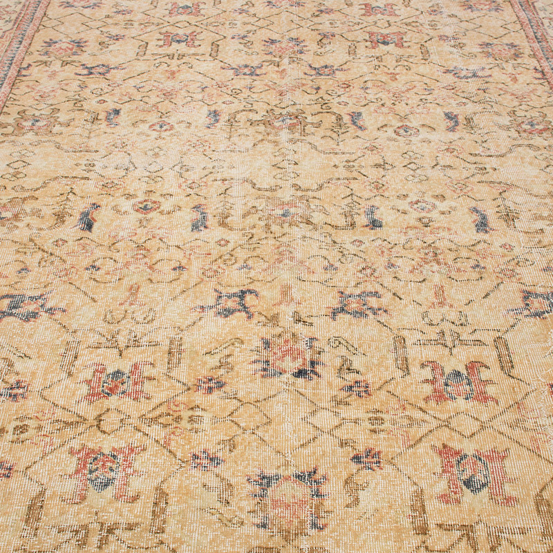 El Dokuma Vintage Halı - 215 cm x 311 cm - K0092849