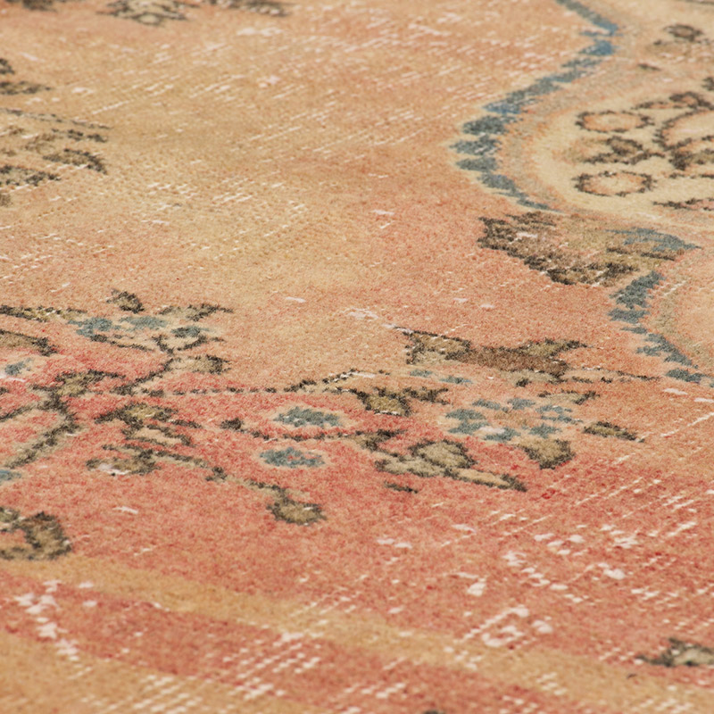 Alfombra Vintage Turca Anudada a Mano - 208 cm x 283 cm - K0092850