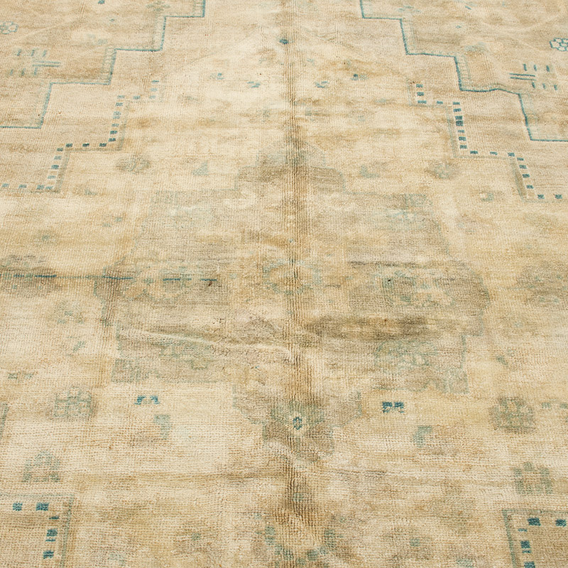 Vintage Turkish Hand-Knotted Rug - 4' 11" x 8' 4" (59" x 100") - K0092852