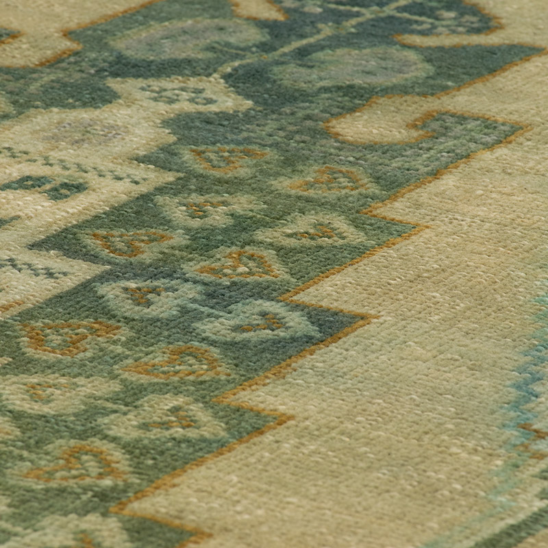Alfombra Vintage Turca Anudada a Mano - 113 cm x 260 cm - K0092854
