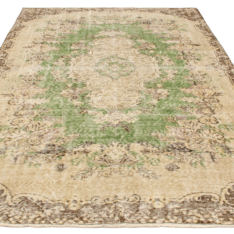 El Dokuma Vintage Halı - 160 cm x 262 cm - K0092856
