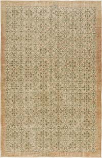 Alfombra Vintage Turca Anudada a Mano - 200 cm x 305 cm