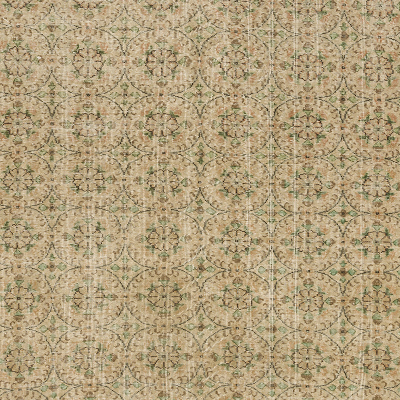 Alfombra Vintage Turca Anudada a Mano - 200 cm x 305 cm - K0092858