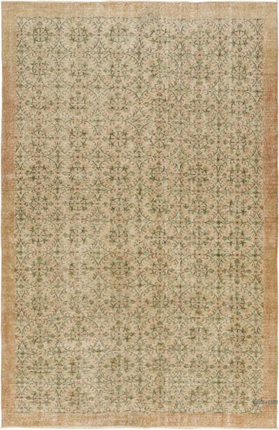Alfombra Vintage Turca Anudada a Mano - 200 cm x 305 cm