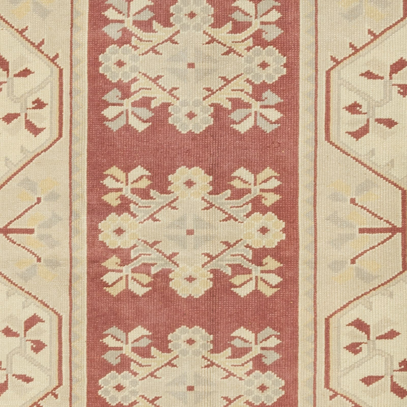 Pasillo Vintage Turco Anudado a Mano - 90 cm x 302 cm - K0092859