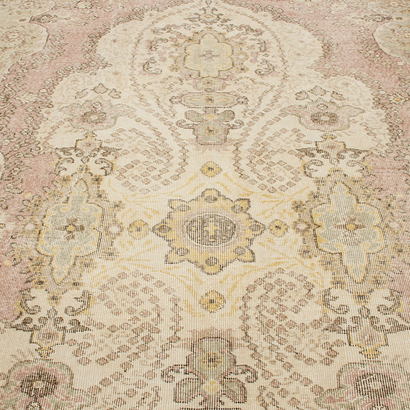 Vintage Turkish Hand-Knotted Rug - 6' 11" x 9' 7" (83" x 115") - K0092862