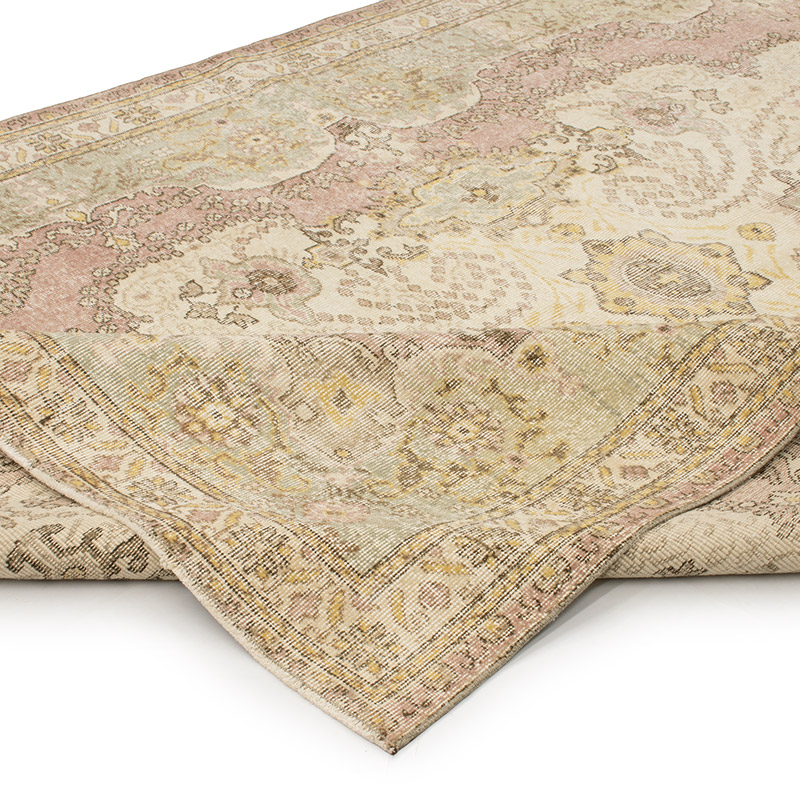 Vintage Turkish Hand-Knotted Rug - 6' 11" x 9' 7" (83" x 115") - K0092862