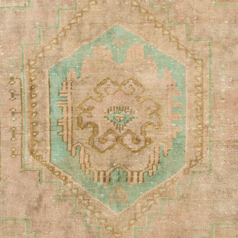 Alfombra Vintage Turca Anudada a Mano - 82 cm x 167 cm - K0092863