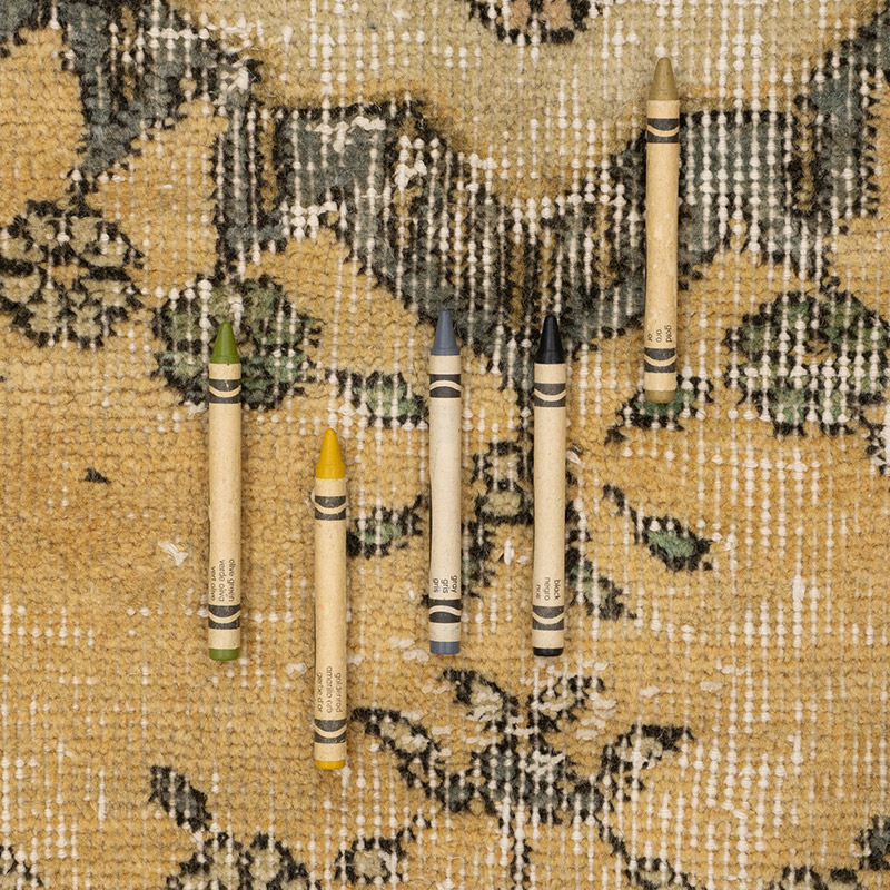 Pasillo Vintage Turco Anudado a Mano - 80 cm x 360 cm - K0092864