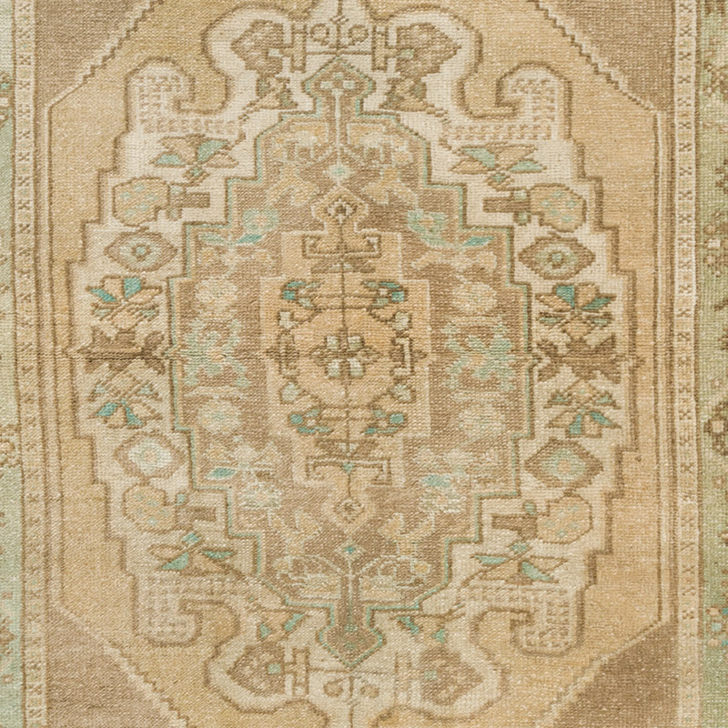 El Dokuma Vintage Halı - 101 cm x 176 cm - K0092870