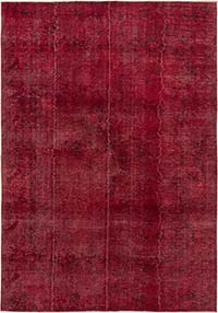 Alfombra Turca Vintage Sobre-teñida - 217 cm x 311 cm