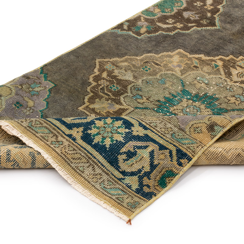 Vintage Turkish Hand-Knotted Runner - 2' 8" x 13' 4" (32" x 160") - K0092876