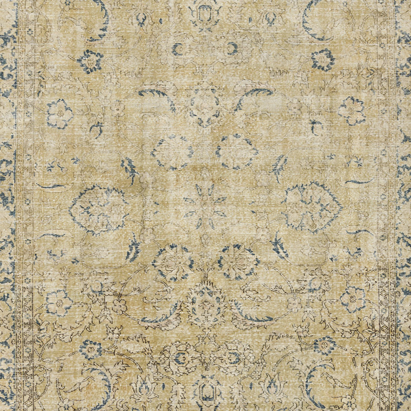Alfombra Vintage Turca Anudada a Mano - 242 cm x 325 cm - K0092877