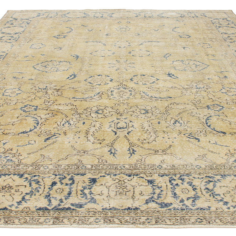 Alfombra Vintage Turca Anudada a Mano - 242 cm x 325 cm - K0092877