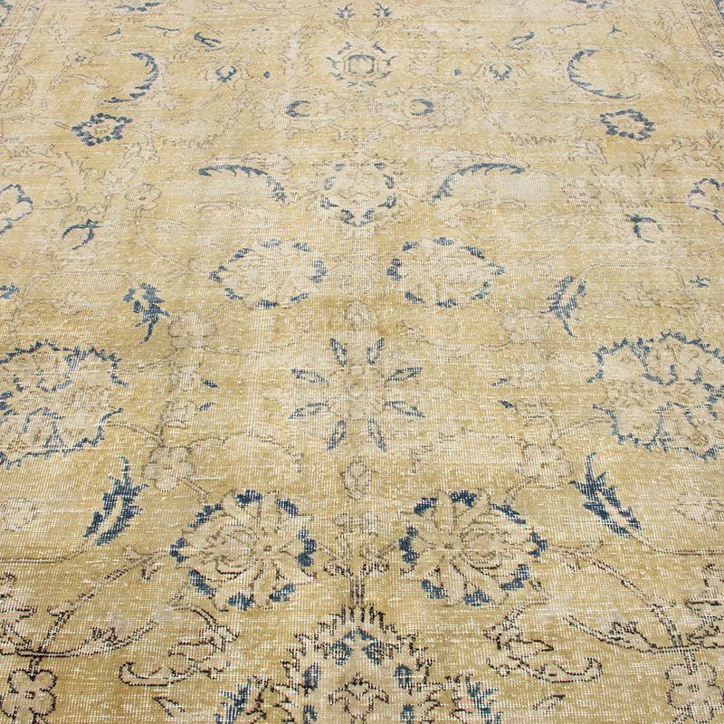 Alfombra Vintage Turca Anudada a Mano - 242 cm x 325 cm - K0092877
