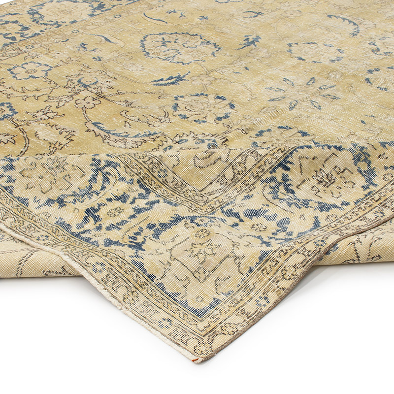Alfombra Vintage Turca Anudada a Mano - 242 cm x 325 cm - K0092877