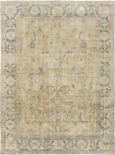 Alfombra Vintage Turca Anudada a Mano - 242 cm x 325 cm