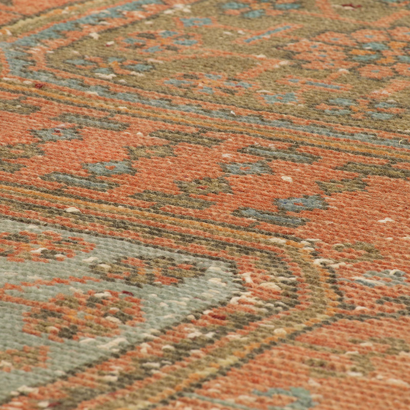 Pasillo Vintage Turco Anudado a Mano - 81 cm x 340 cm - K0092881