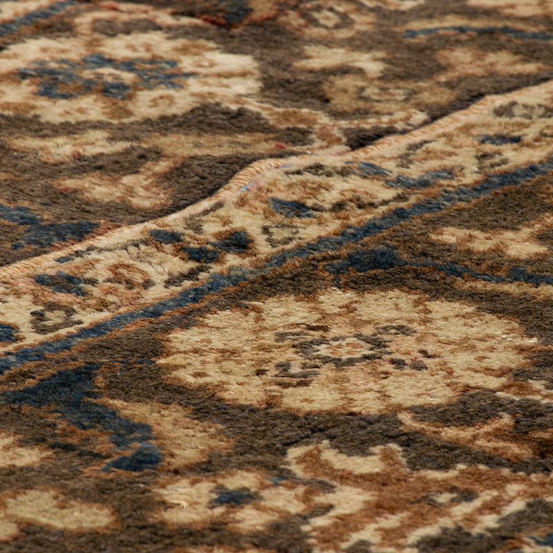 Pasillo Vintage Turco Anudado a Mano - 81 cm x 400 cm - K0092882