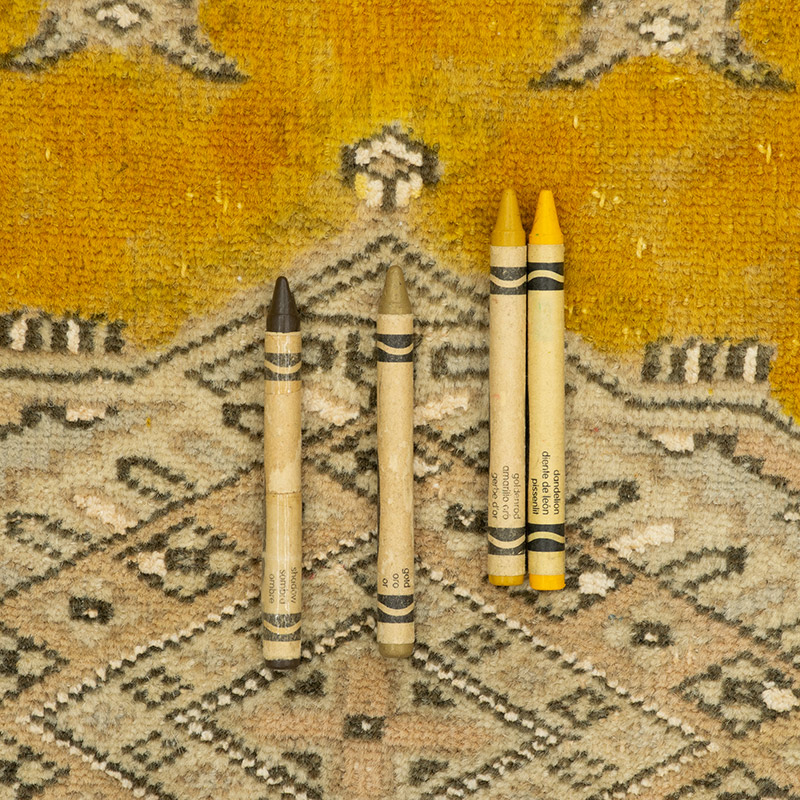 Vintage Turkish Hand-Knotted Rug - 6' 1" x 8' 10" (73" x 106") - K0092883