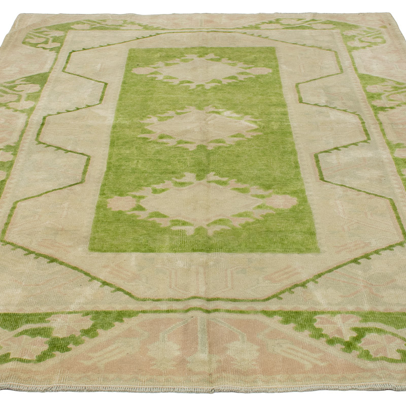 El Dokuma Vintage Halı - 156 cm x 221 cm - K0092885