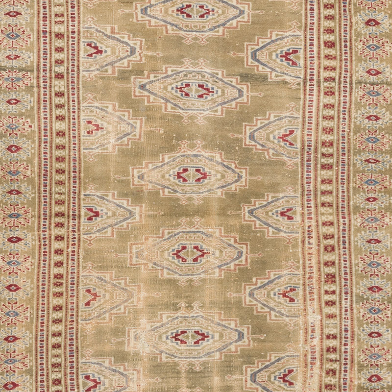 Vintage Turkish Hand-Knotted Rug - 2' 11" x 4' 7" (35" x 55") - K0092886
