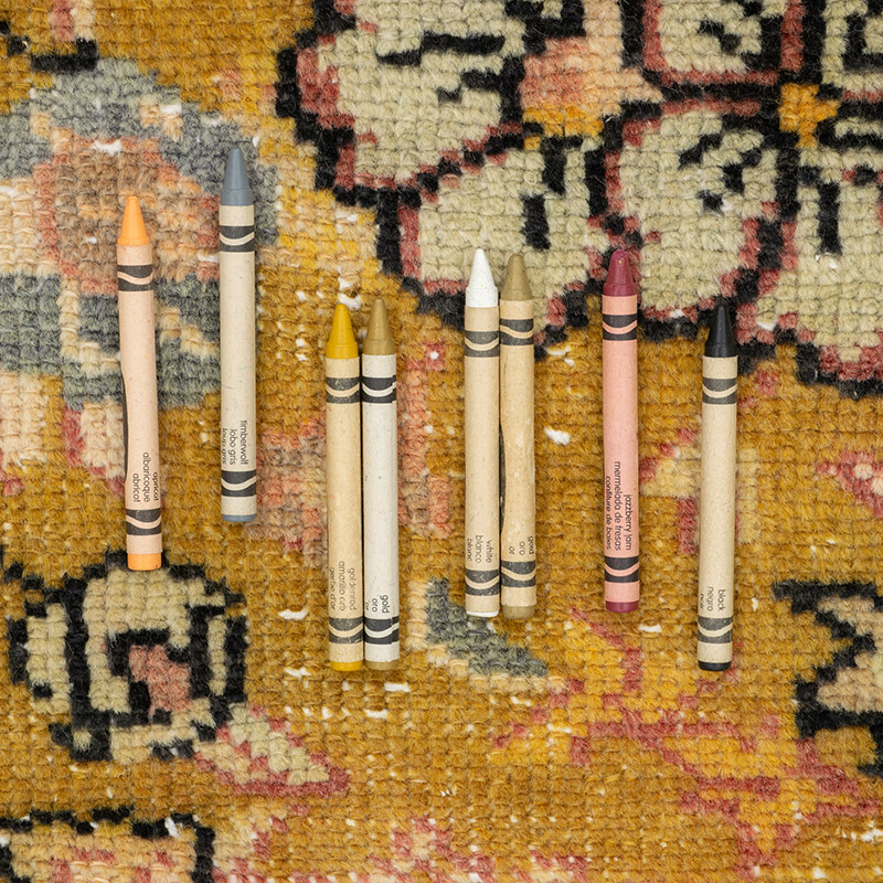 Alfombra Vintage Turca Anudada a Mano - 71 cm x 134 cm - K0092888
