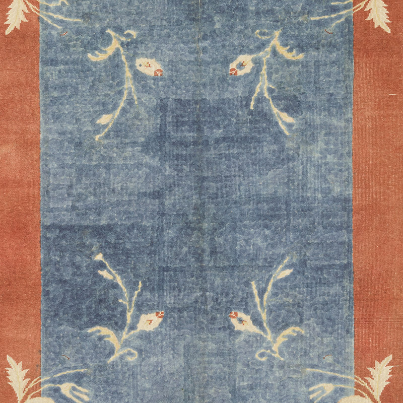 Alfombra Vintage Turca Anudada a Mano - 161 cm x 230 cm - K0092889
