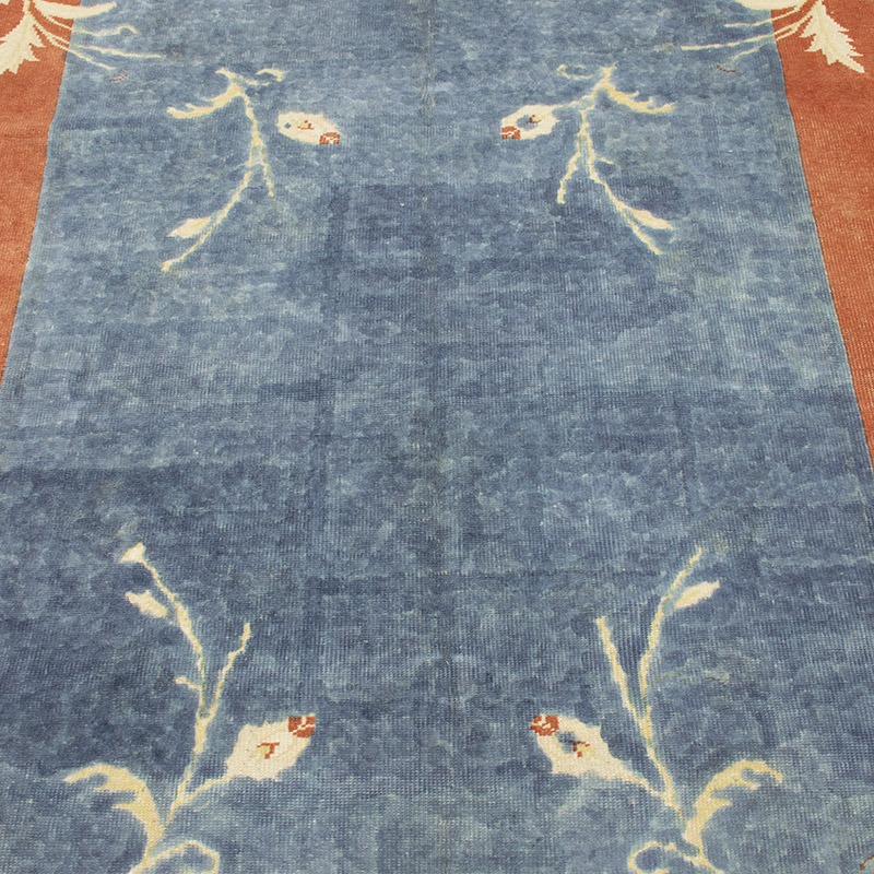 Alfombra Vintage Turca Anudada a Mano - 161 cm x 230 cm - K0092889