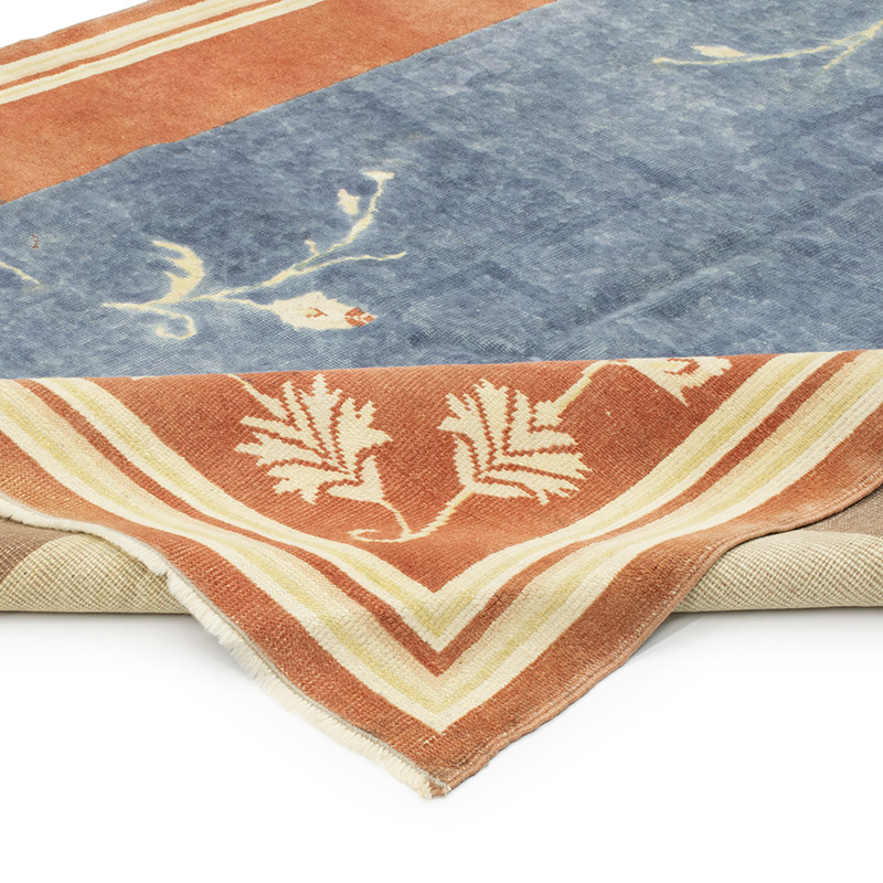 Alfombra Vintage Turca Anudada a Mano - 161 cm x 230 cm - K0092889